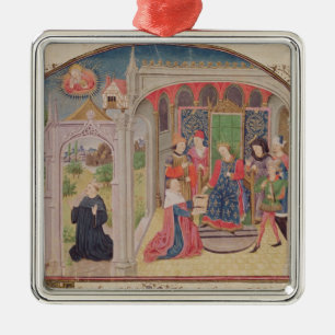 Presentation of The Ethics to the King Metal Ornament