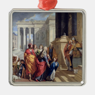 Presentation of the Virgin in the Temple Metal Ornament