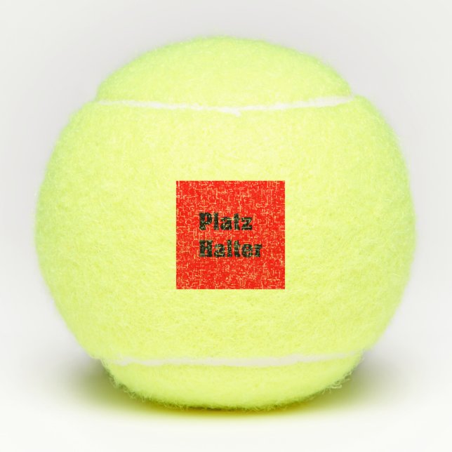 presentation tennis balls (Front)