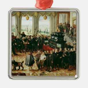 Presentation to Duke Phillip II Metal Ornament