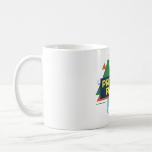 Presently Perfect Abstract Modern Design Coffee Mug