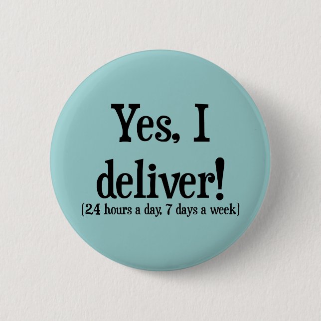 Presents for Midwives & OBs 2 Inch Round Button (Front)