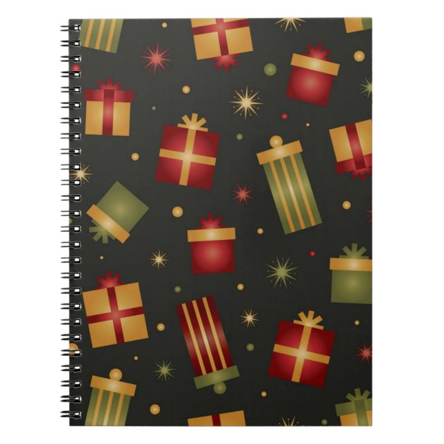 Presents pattern notebook (Front)