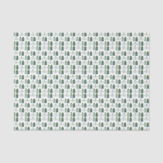 Presents Pattern Tissue Paper (Front)