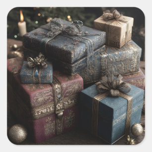 Presents Square Sticker