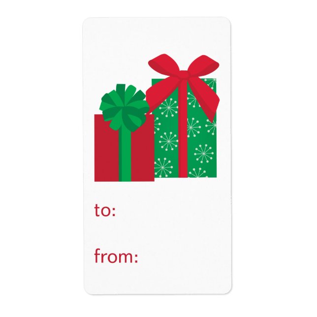 Presents To From (Front)