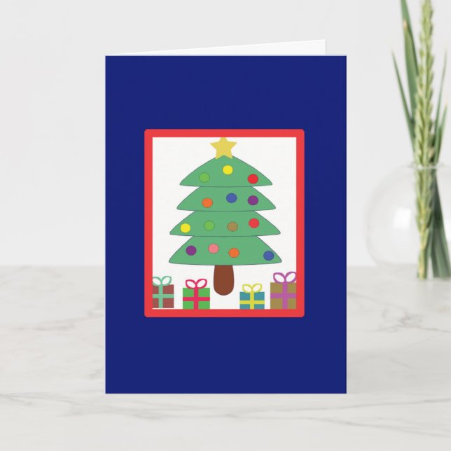 Presents Under the Tree - A Christmas Card (Front)