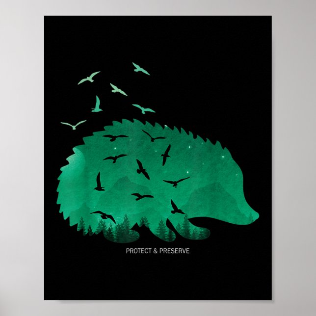 Preserve &amp; Protect Environmental Protection Cl Poster (Front)