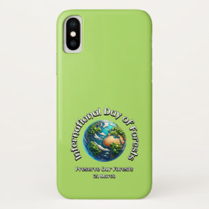 Preserve Our Forests. International Day of Forests Case-Mate iPhone Case