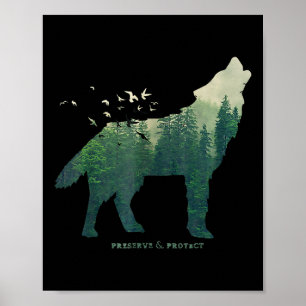 Preserve Protect Environmental Protection Climate Poster