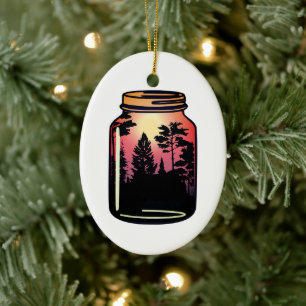 Preserve the Simpler Life Ceramic Ornament