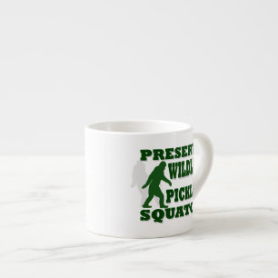 Preserve wildlife pickle a squatch espresso cup