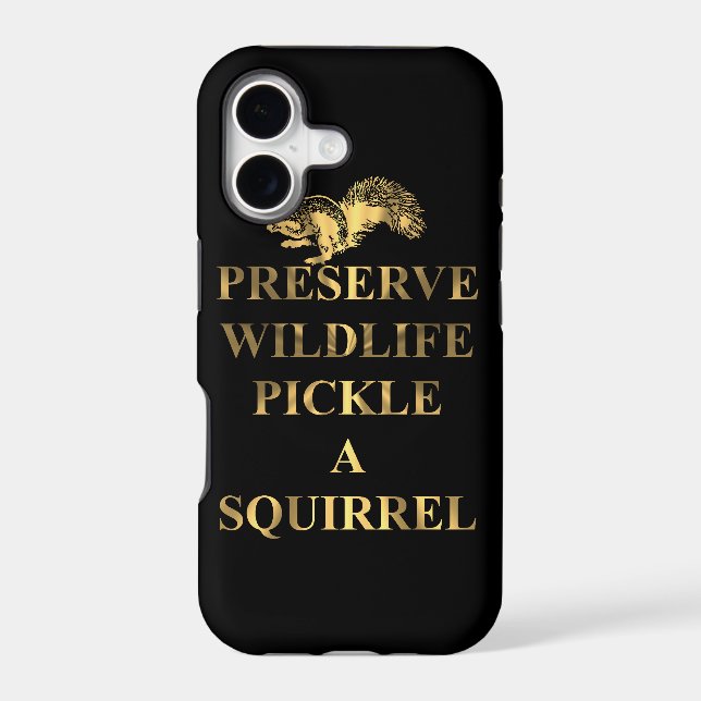 Preserve wildlife pickle a squirrel (Back)