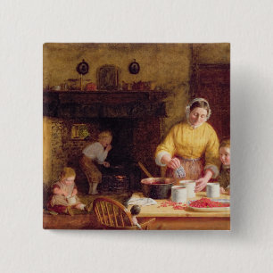 Preserving Jam 2 Inch Square Button