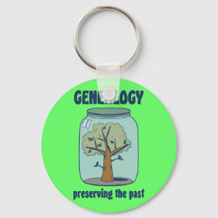 Preserving the Past Keychain