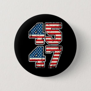 President 45 47 Donald Trump Inauguration Day 2025 2 Inch Round Button
