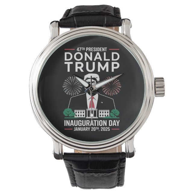 President 47 D J Trump Inauguration Day Jan 2025 Watch (Front)