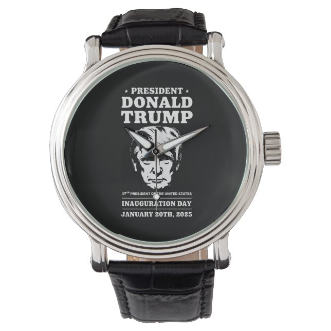 President 47 D J Trump Inauguration Day Jan 2025 Watch (Front)