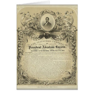 President abe lincoln inaugural address