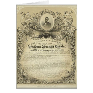 President abe lincoln inaugural address