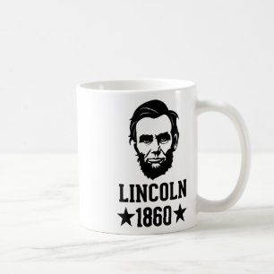 President Abraham Lincoln 1860 - Abe - America Sil Coffee Mug