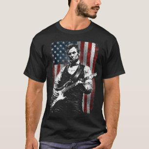 President Abraham Lincoln Abe Lincoln Playing T-Shirt