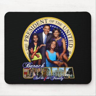 President and 1st Family Mouse Pad