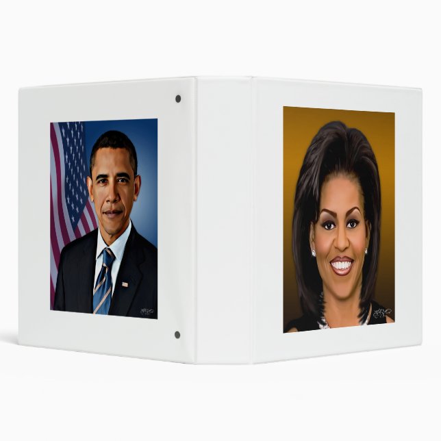 President and Wife Notebook Binder (Background)