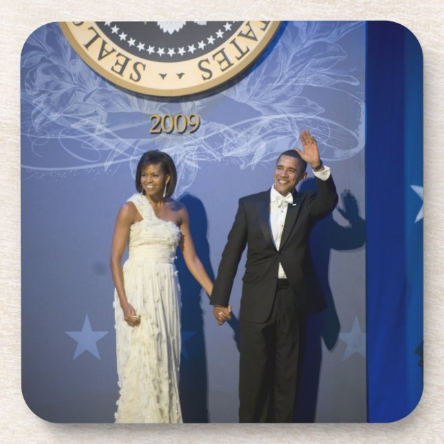 President Barack & Michele Obama Coaster (Front)
