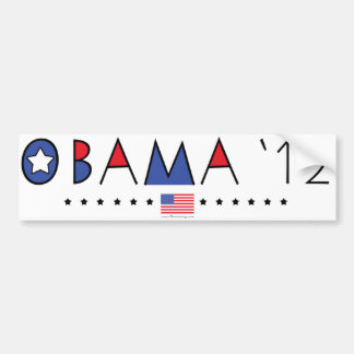 President Barack Obama 2012 Gear Bumper Sticker