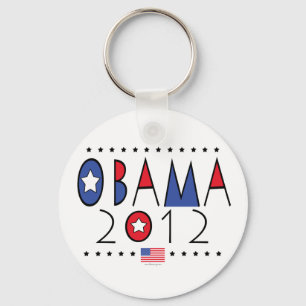 President Barack Obama 2012 Gear Keychain