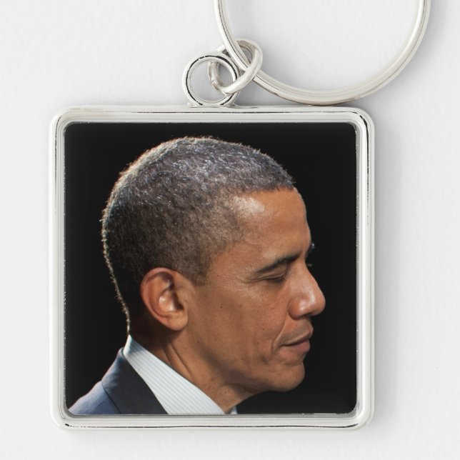 President Barack Obama 2012 Keychain (Front)
