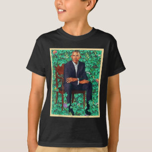 President Barack Obama 2028 Portrait Patriotic Dem T-Shirt
