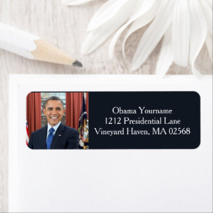 Président Barack Obama 2ème mandat Portrait Discou