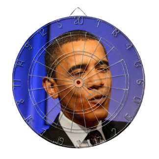 President Barack Obama Bullseye Dartboard