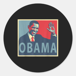 President Barack Obama  Classic Round Sticker