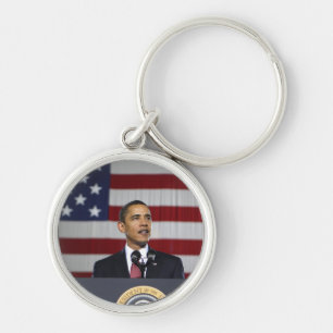 President Barack Obama Keychain