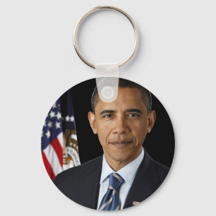 President Barack Obama Keychain