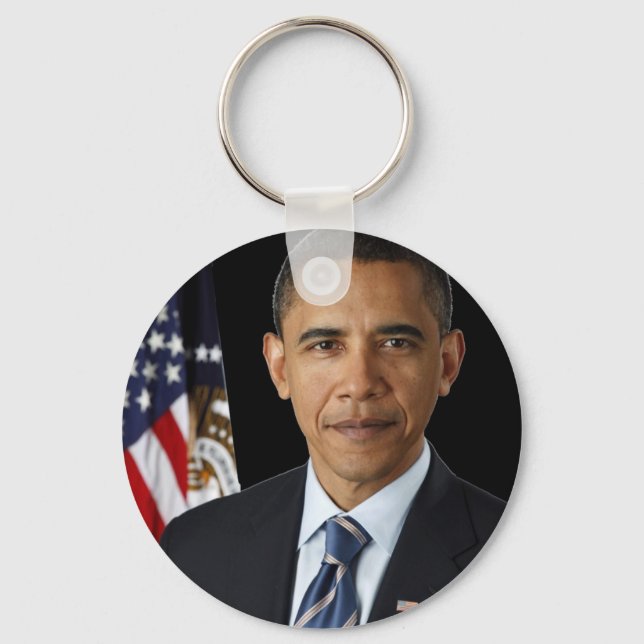 President Barack Obama Keychain (Front)