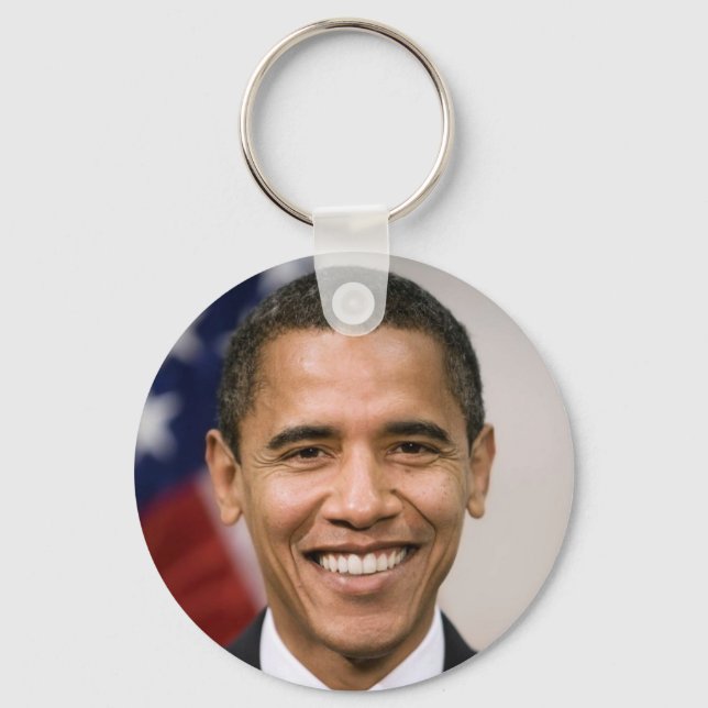 President Barack Obama Keychain (Front)