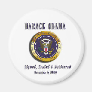 PRESIDENT BARACK OBAMA MAGNET