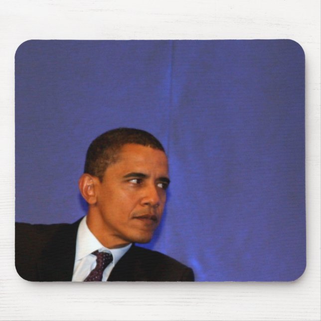 President Barack Obama Mouse Pad (Front)