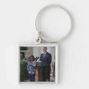 President Barack Obama pardons the Keychain