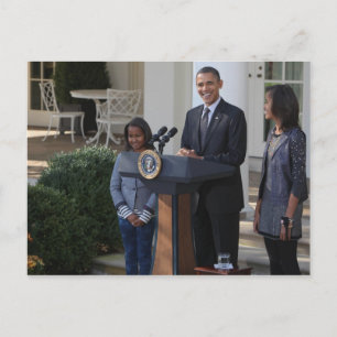 President Barack Obama pardons the Postcard