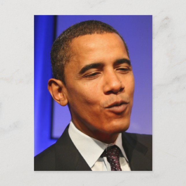President Barack Obama Postcard (Front)