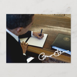 President Barack Obama Postcard