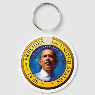 President Barack Obama Seal Keychain