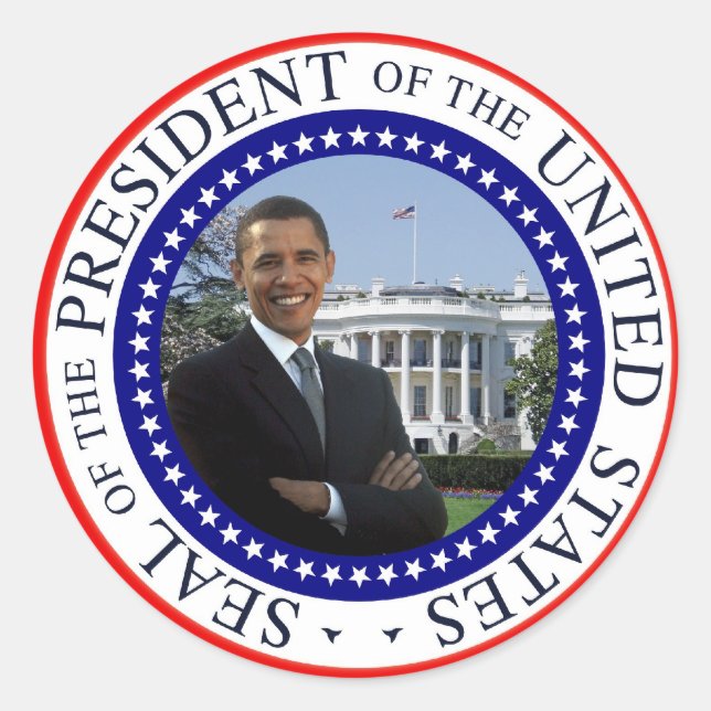 President Barack Obama - Stickers (Front)