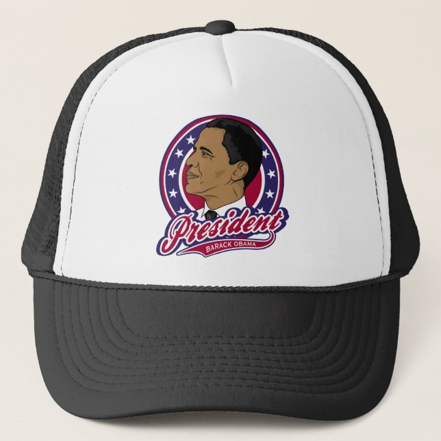 President Barack Obama Trucker Hat (Front)