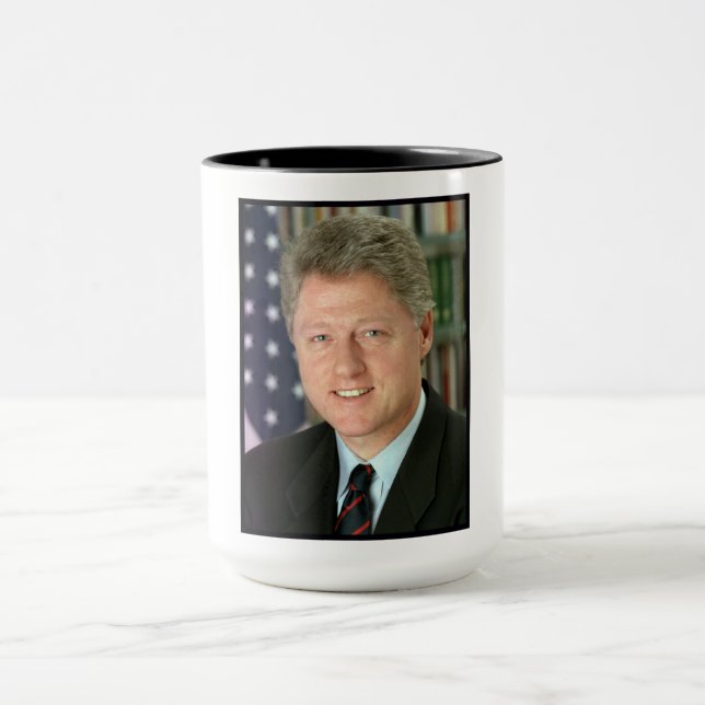 President Bill Clinton White House Photo Mug (Center)